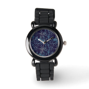 Blue Abstract  Watch