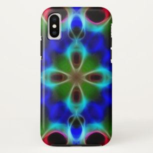 Blue Abstraction iPhone X Case
