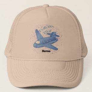 Blue Aeroplane Future Pilot  hat