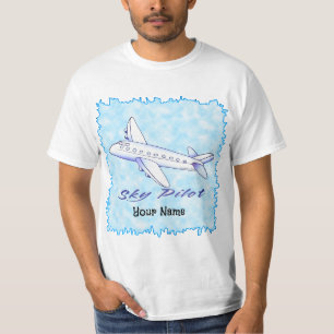 Blue Aeroplane Sky Pilot T-Shirt