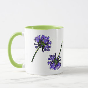 Blue Agapanthus Mug
