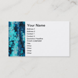 Blue Agate Business Card