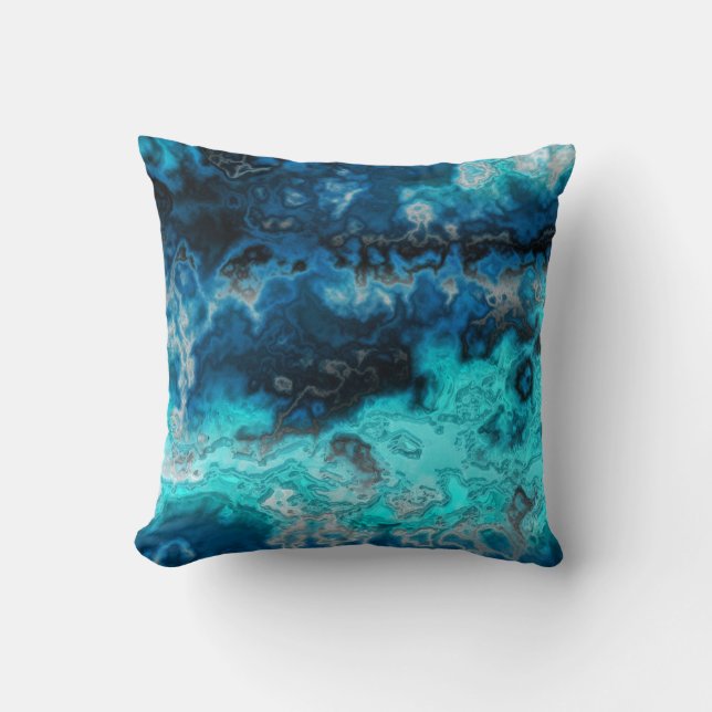 Blue Agate Cushion (Front)