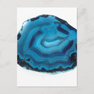 Blue Agate Postcard