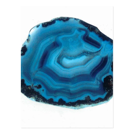 Blue Agate Postcard