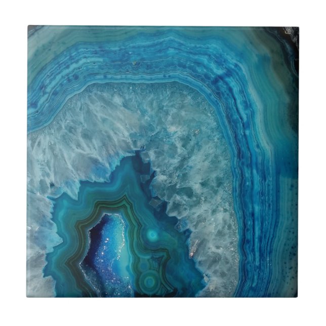 Blue Agate Tile (Front)
