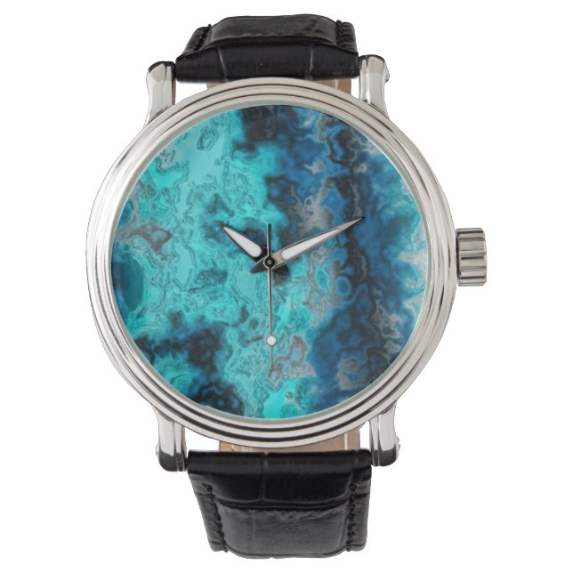Blue Agate Watch (Front)