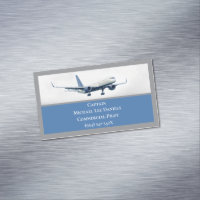 Blue Aircraft Aeroplane Captain Pilot Plane in Sky