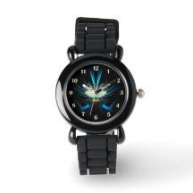 Blue Alien Kids Watch