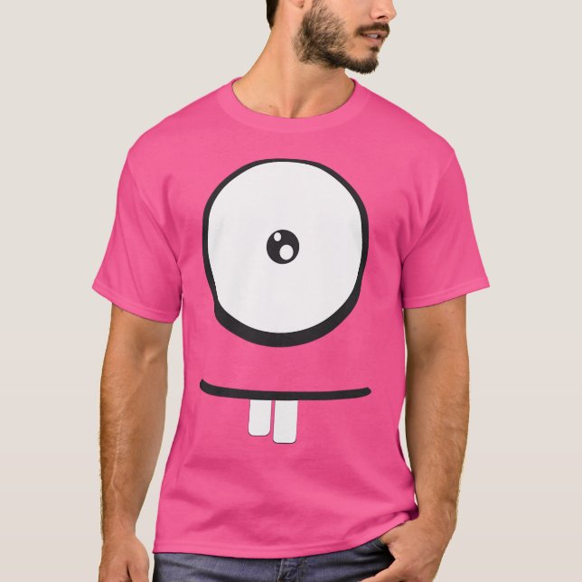 Blue Alien Thingy T-Shirt (Front)