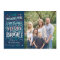 Blue All Things Merry & Bright Holiday Photo Card