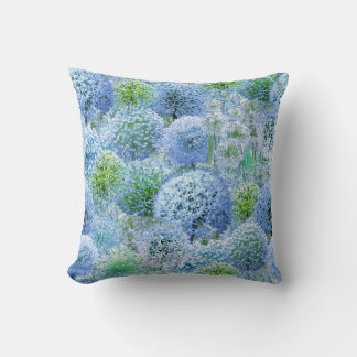 Blue Alliums Cushion
