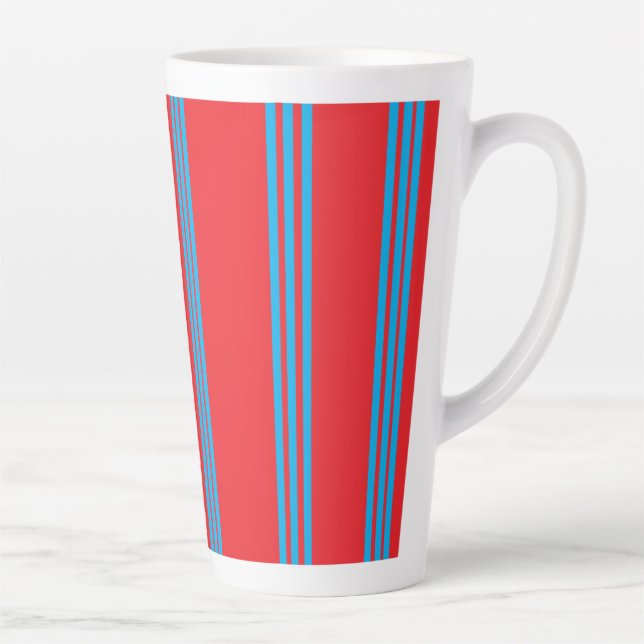 Blue Amber Latte Mug (Right)