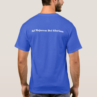 Blue AMDG T-Shirt