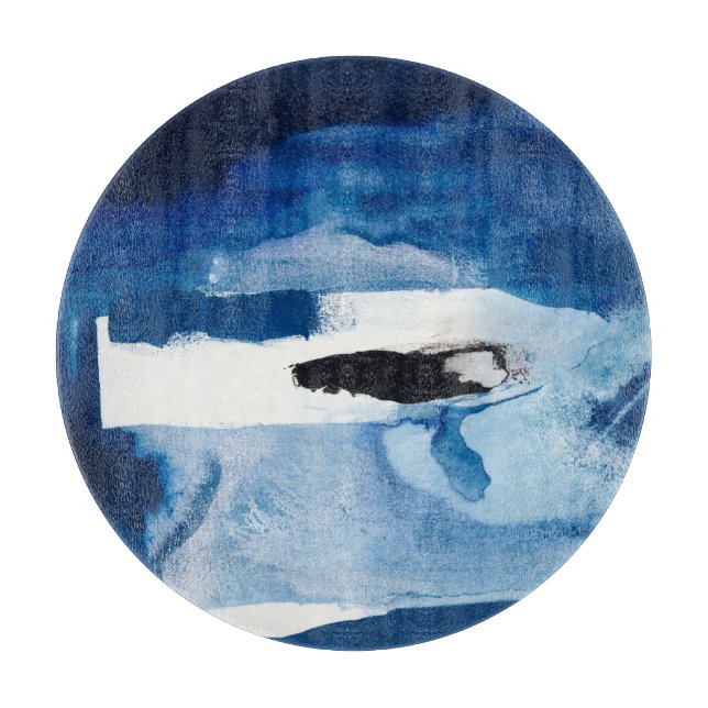 Blue Amore II Cutting Board (Front)