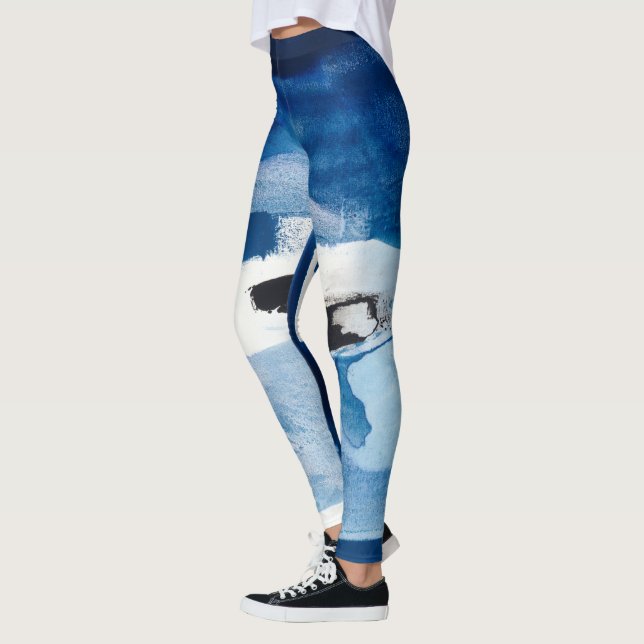 Blue Amore II Leggings (Left)