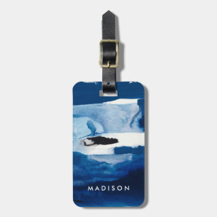 Blue Amore II Luggage Tag