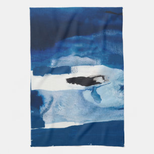 Blue Amore II Tea Towel