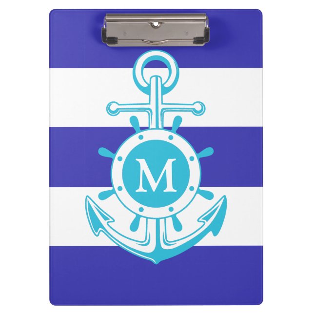Blue Anchor Clipboard (Front)