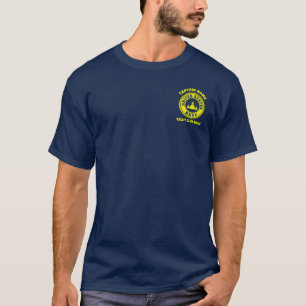 Blue Anchor nautical captain boat navy summer  T-Shirt