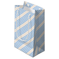 Blue and beige five stripe pattern