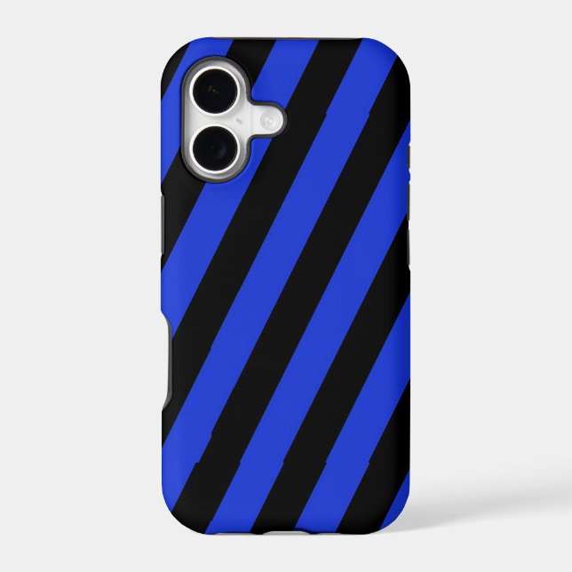 blue and black diagonal stripes (Back)
