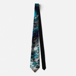 Blue and Black Gradient Tie