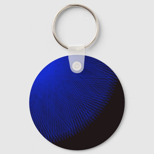 blue and black key ring (Front)