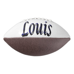 Blue And Black Louis Name, Football American Football