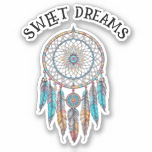 Blue and Brown Dreamcatcher   Sweet Dreams