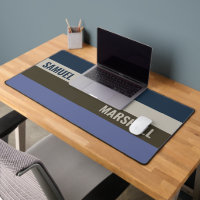 Blue and Brown Stripes Pattern