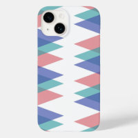 Blue and coral triangles