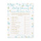 Blue and Gold Baby Shower Right Price Game