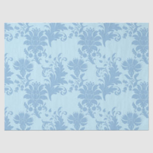 Blue and Gold Bees Series Design #2 Tissue Paper