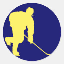BLUE AND GOLD HOCKEY