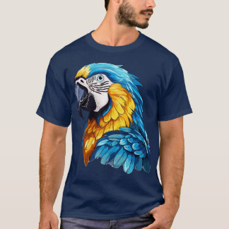 Blue and gold macaw 3 T-Shirt