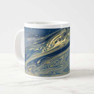 Blue and gold metallic Speciality Mug