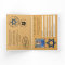 Blue and Gold Star of David Bar Mitzvah Passport