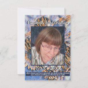 Blue and Gold Sunflower Art   Photo   Quotes