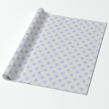 Blue and Gray Simple Snowflake