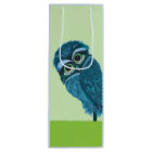 Blue and Green Burrowing Owl Decor