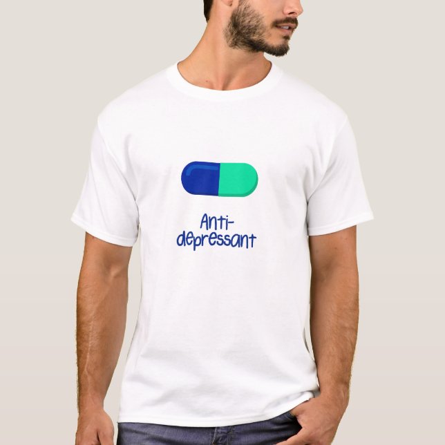Blue and green capsule T-Shirt (Front)