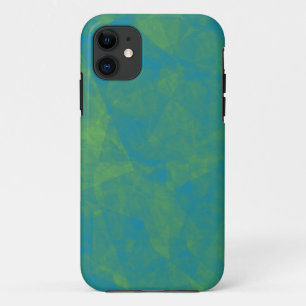Blue and green iPhone 11 case
