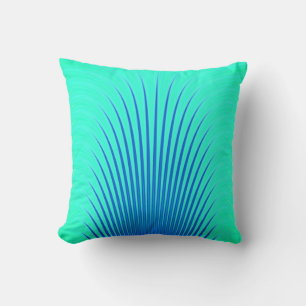 Blue and Green Chic Stylish Pattern Cushion