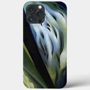 Blue and Green Music by Georgia O'Keeffe iPhone 13 Pro Max Case