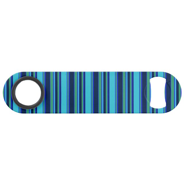 Blue and green stripes (Front (Horizontal))