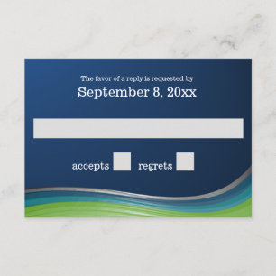 Blue and Green Wave Response