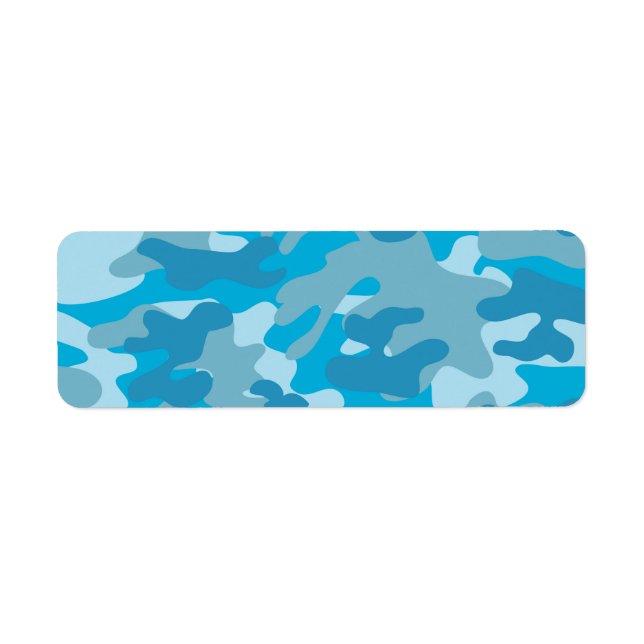 Blue and Grey Camo Design (Front)
