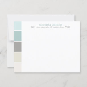 Blue and Grey Modern Decorative Colour Blocks