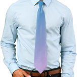 Blue and Light Pink Gradient Ombré Tie<br><div class="desc">A beautiful gradient ombré that fades from blue to light magenta pink.  Great choice for Spring and Summer.</div>